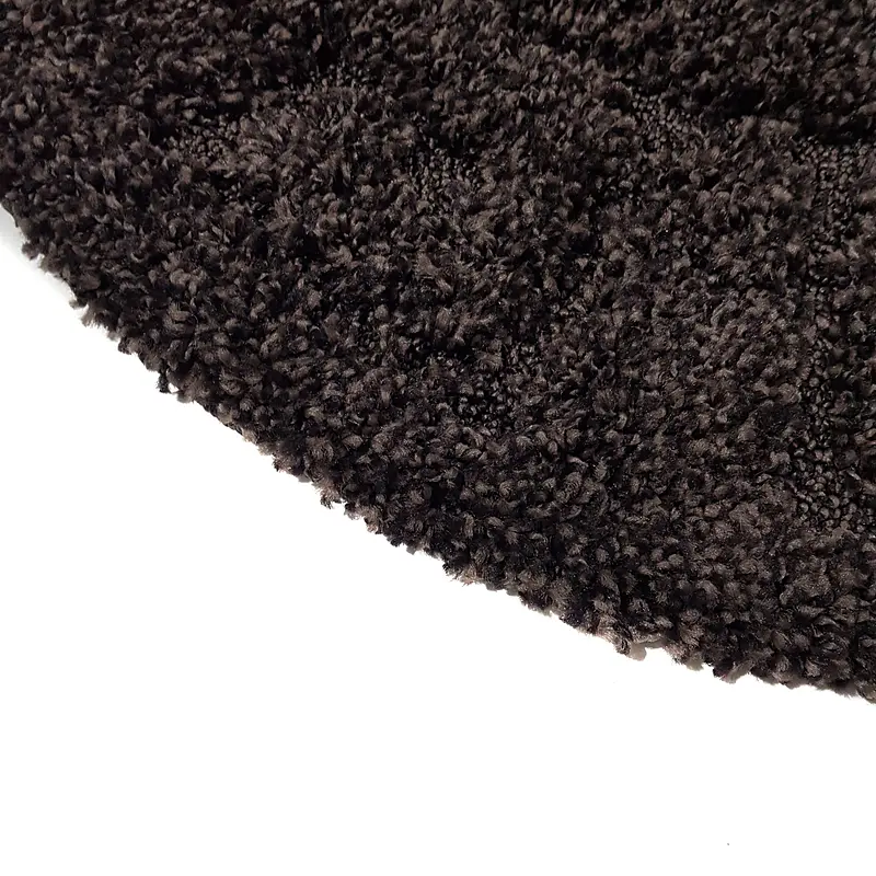 Ворсистий килимок Plush Loop DARK BROWN A361C