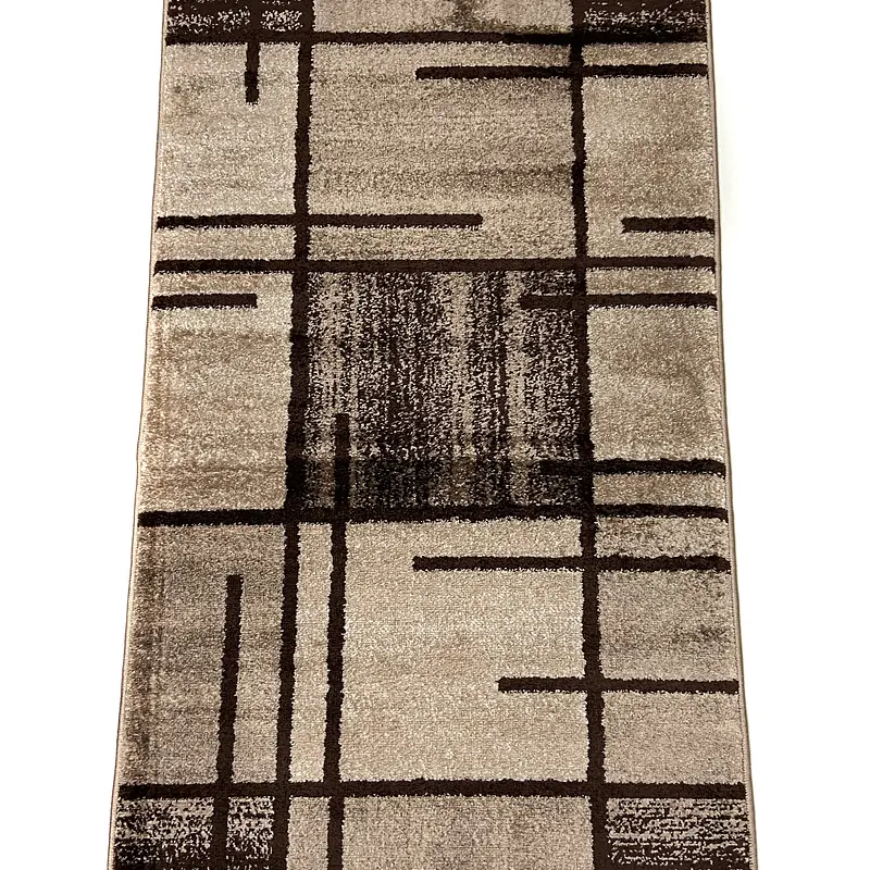 Килим фризе з невисоким ворсом Macio Beige 02239A