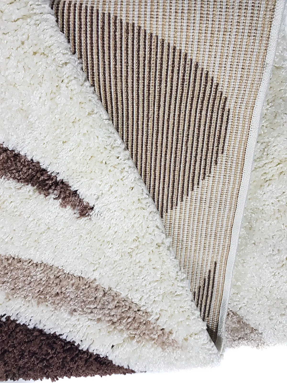 Ворсистий килимок Plush Loop Cream 8254B