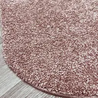 Пухнастий килим Plumeria pink 12500/75