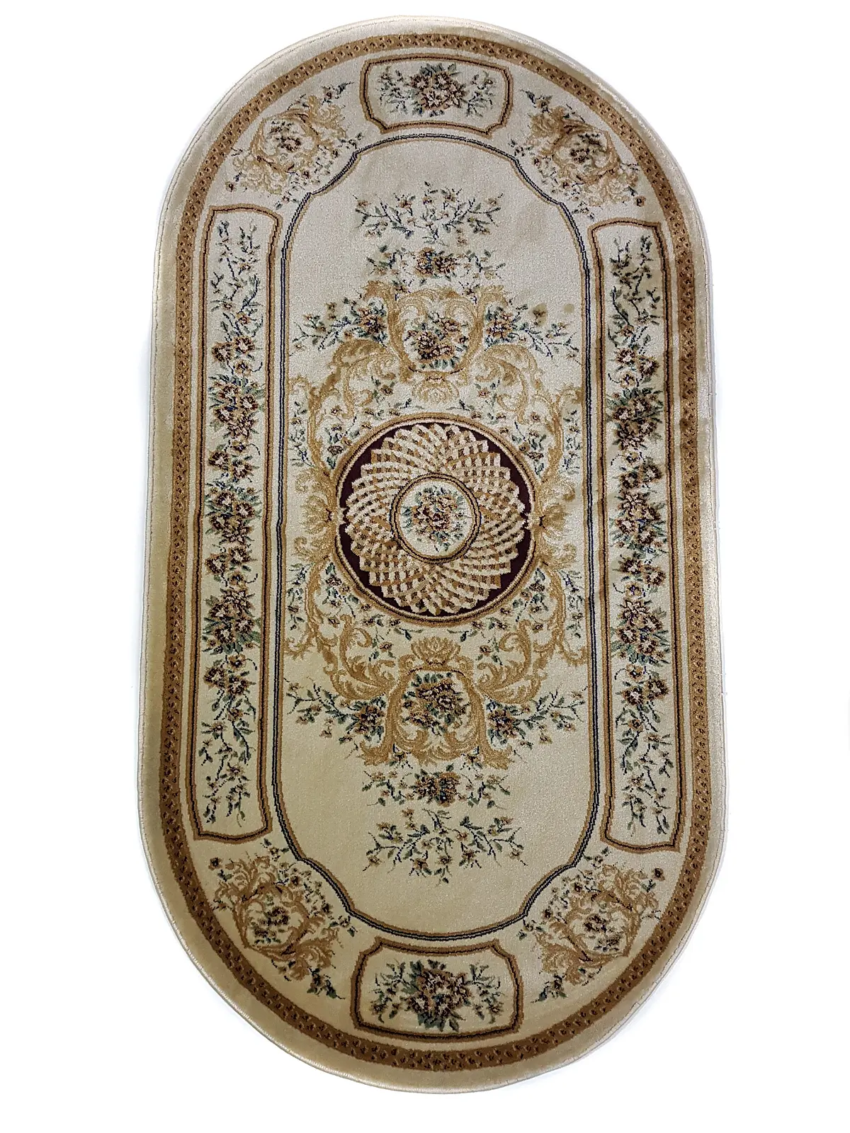 Класичний килим з поліестеру Argentum cream 5813B