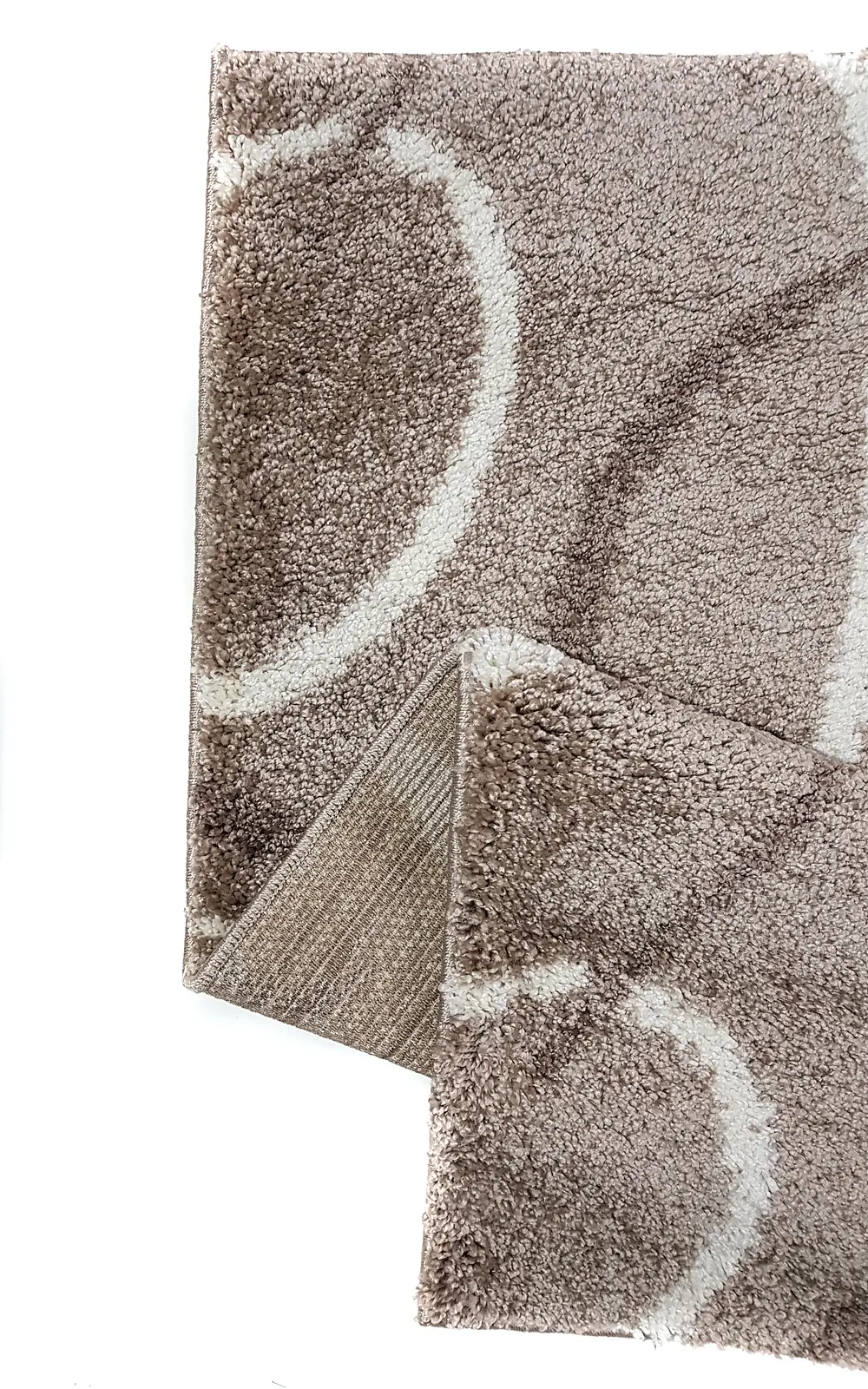 Пухнастий килим Plumis бежевий beige 045283
