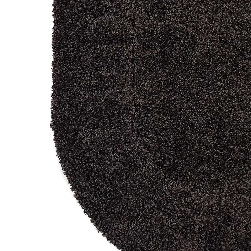 Ворсистий килимок Plush Loop DARK BROWN A361C