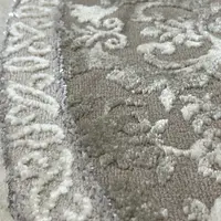 Килим з комбінованим ворсом и термоусадкой Glacia BEIGE 03977A