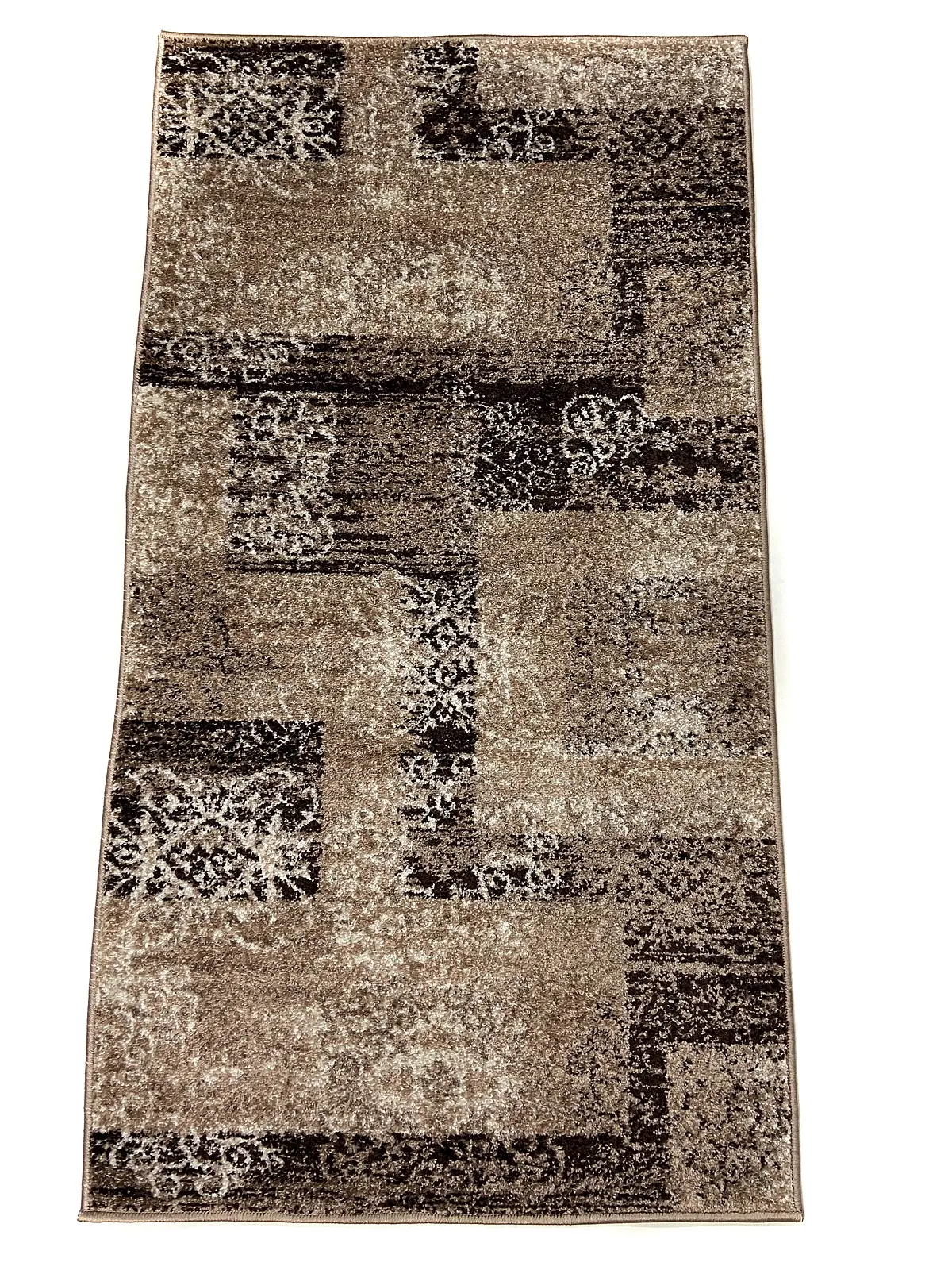 Килим фризе з невисоким ворсом Macio Beige 02588A
