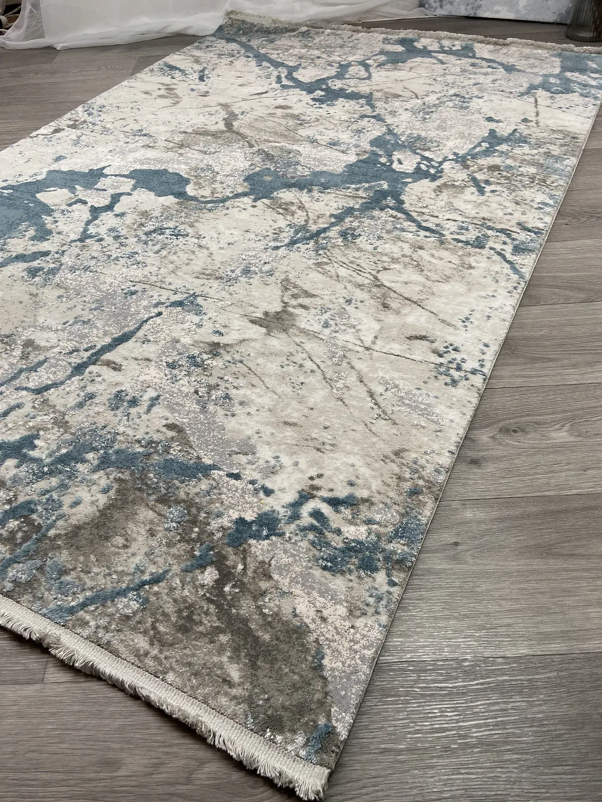 Сучасний килим Velura Art BLUE COKEN_A_GRI 2070