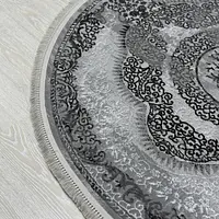 Килим з комбінованим ворсом и термоусадкой Glacia Gray 03935A