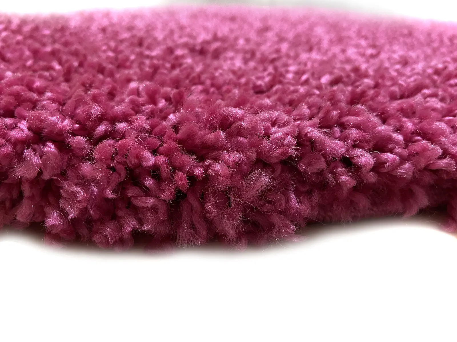 Пухнастий килим Plumis Lux PINK 6365A