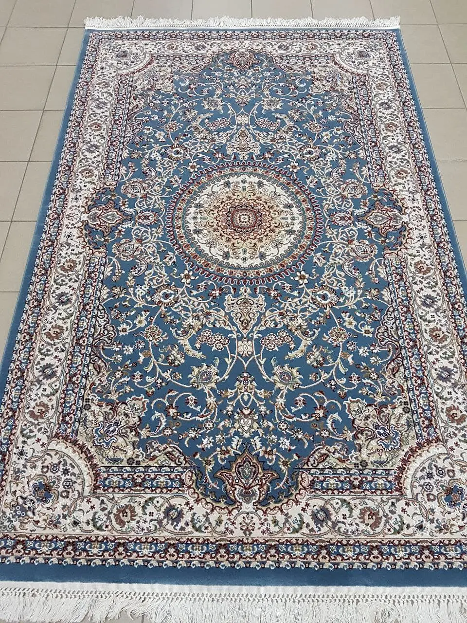 Класичний килим з іранським дизайном Persa Star BLUE 3419A