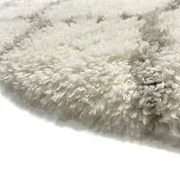 Пухнастий килим Quietis Cream P543A