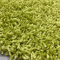 Пухнастий килим Plumis Lux LIGHT GREEN 6365A