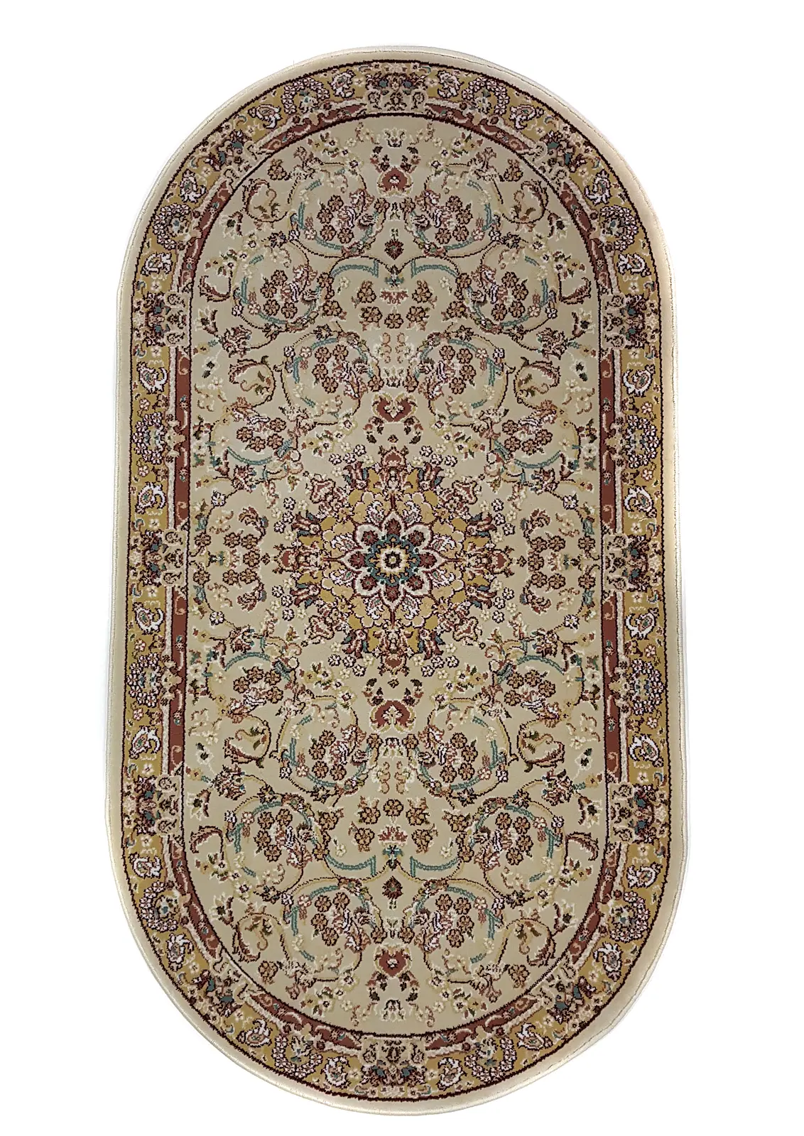Класичний килим з іранським дизайном Persa Star cream 4130A