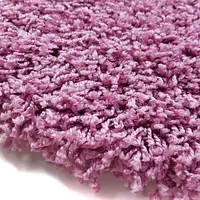 Пухнастий килим Plumis Lux DARK PINK 6365A