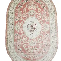 Класичний килим Flora PINK / PINK P659B