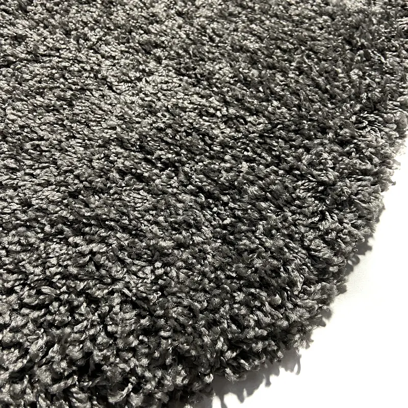 Пухнастий килим Plumis Lux Gray 6365A