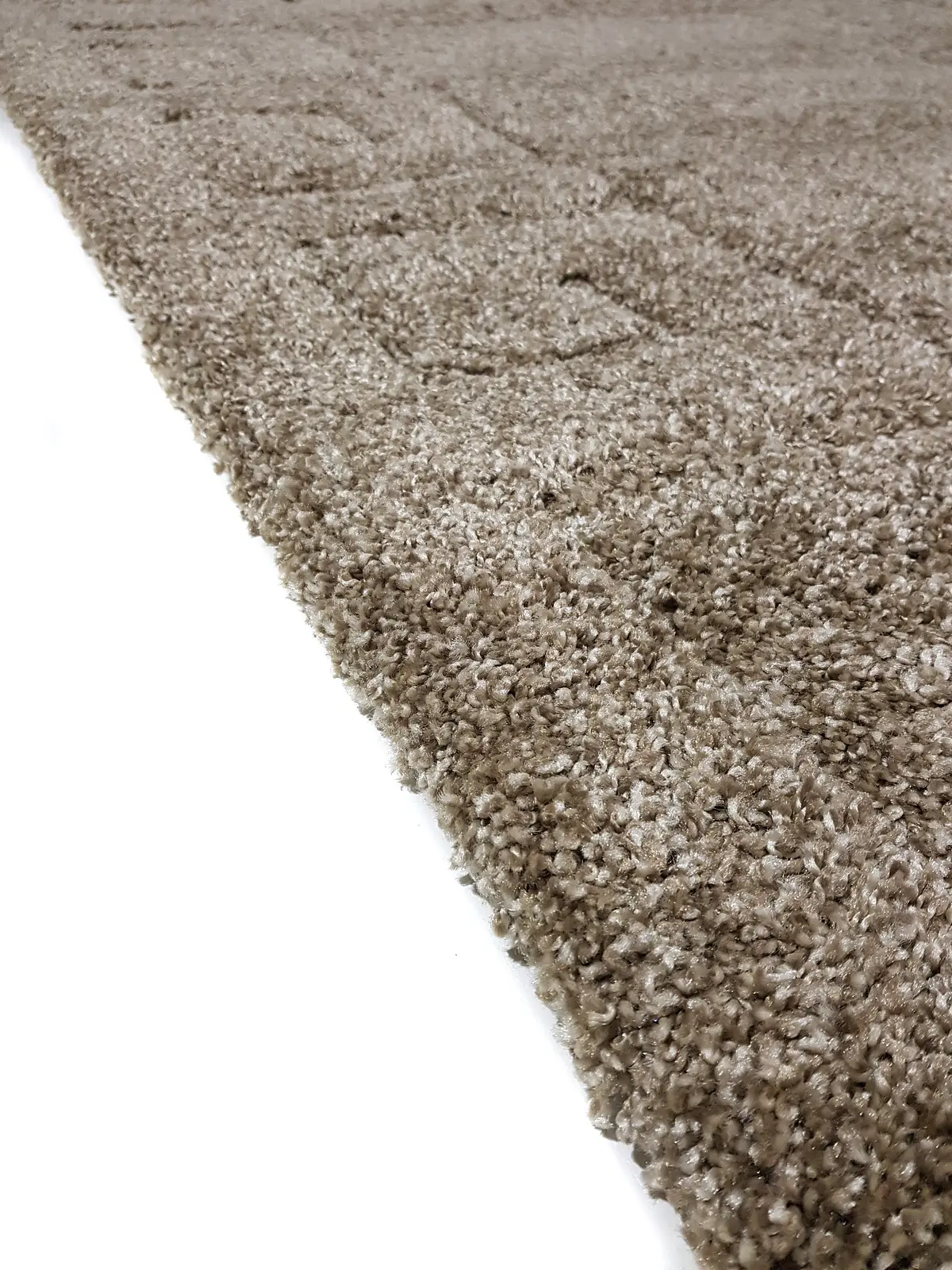 Ворсистий килимок Plush Loop beige A361D