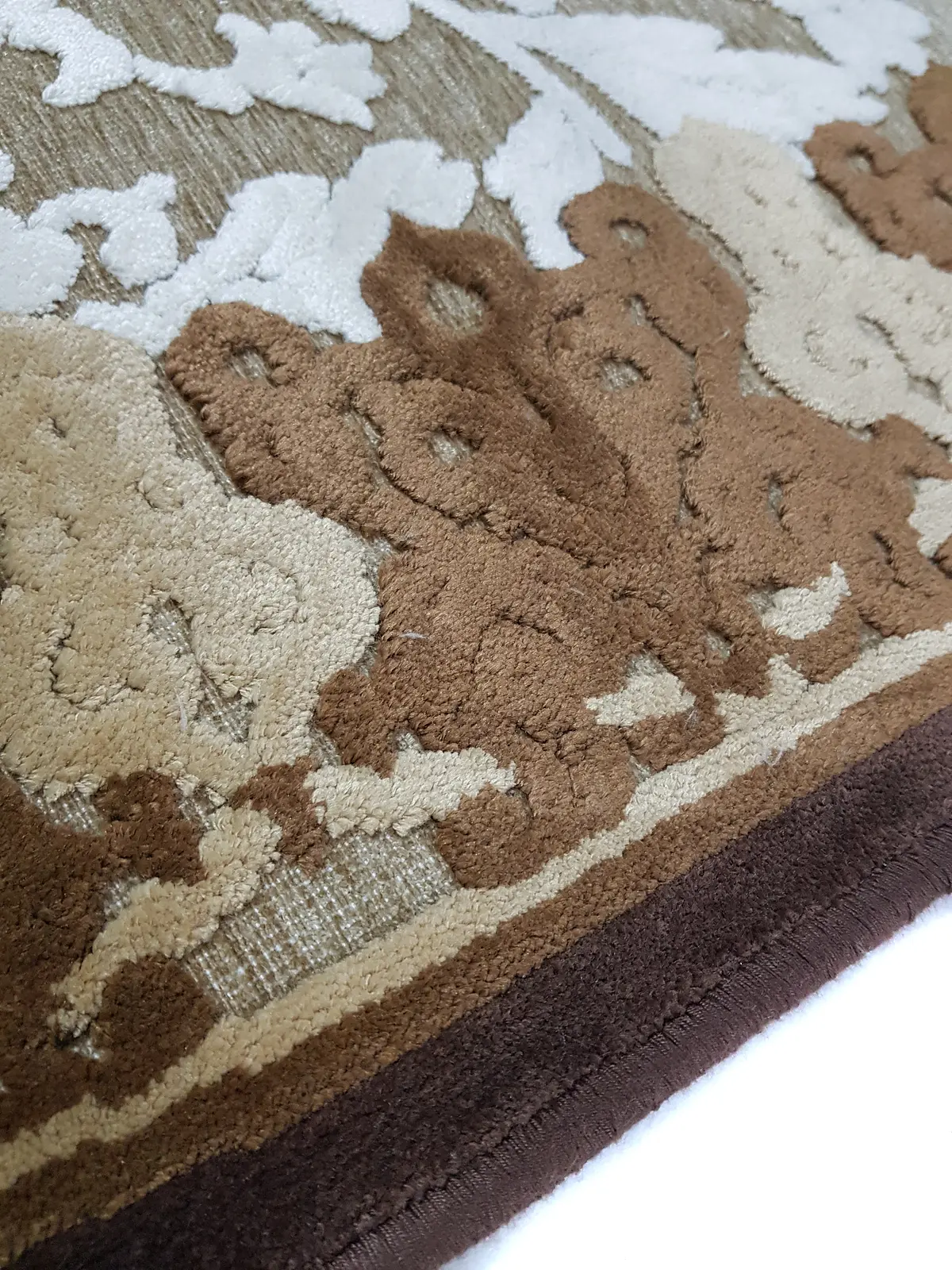 Натуральний Килим Velura Sound SCHENILLE IVORY 1807A