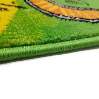 Дитячий килим із малюнком міста Junix GREEN K551B