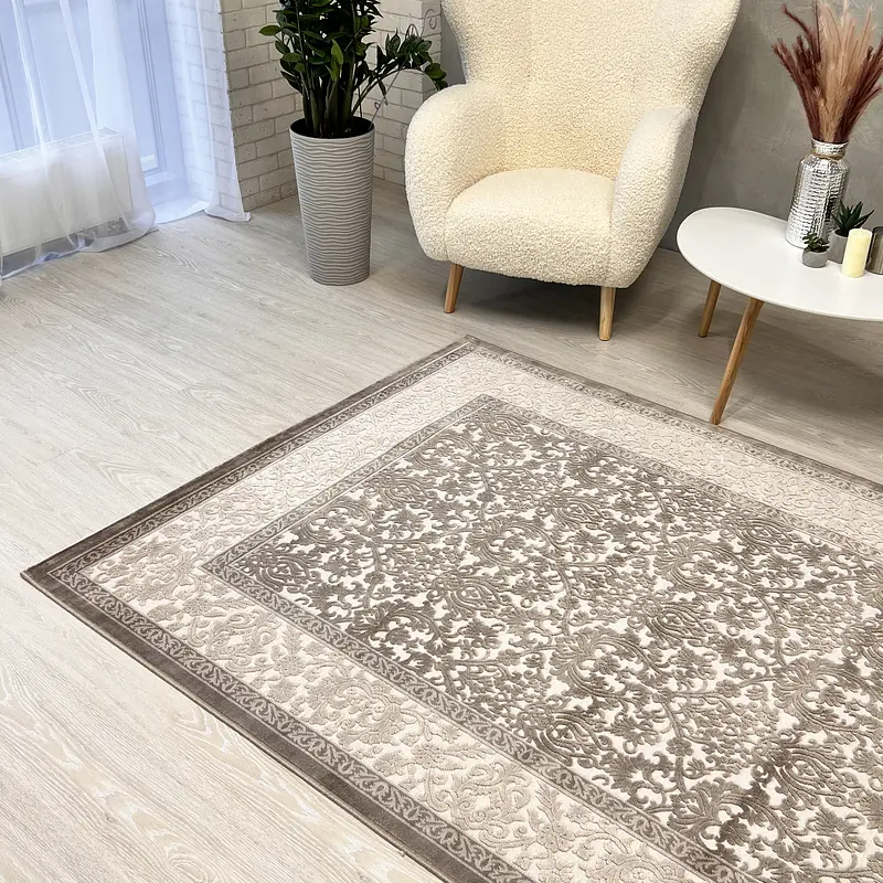 Натуральний Килим Velura Sound L198B WHITE
