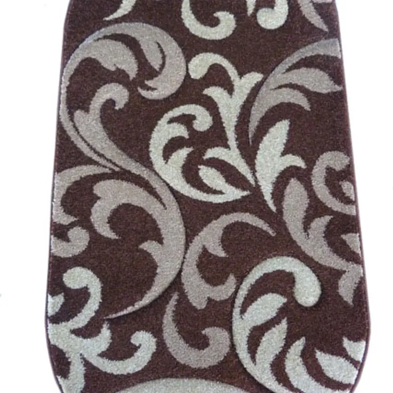Килим з художньою стрижкою Curlex BROWN 4397A