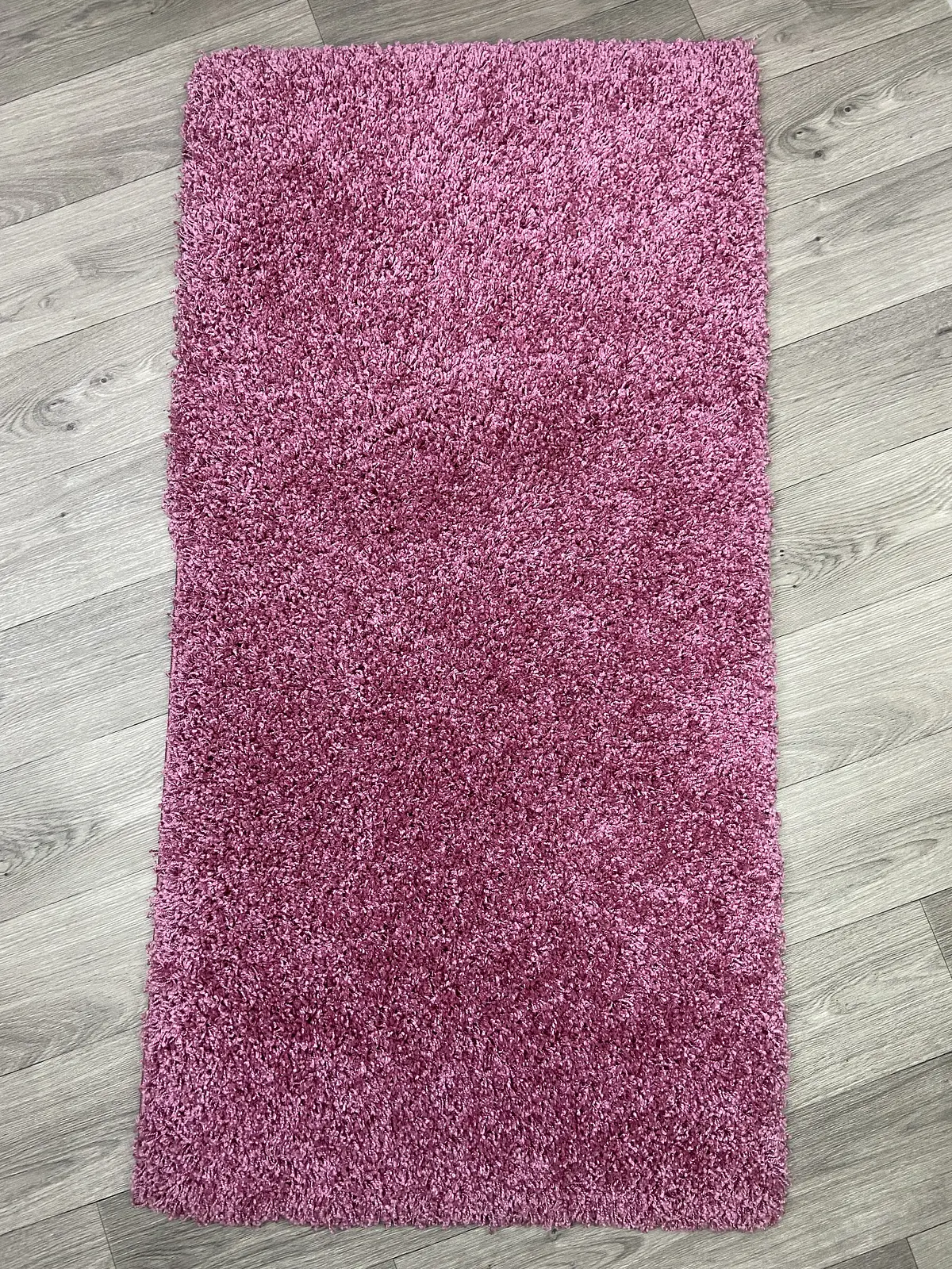Пухнастий килим Plumis Lux DARK PINK 6365A