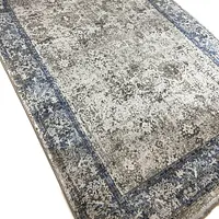 Бамбуковий килим Heritex Heritage Сірий з синім B168E