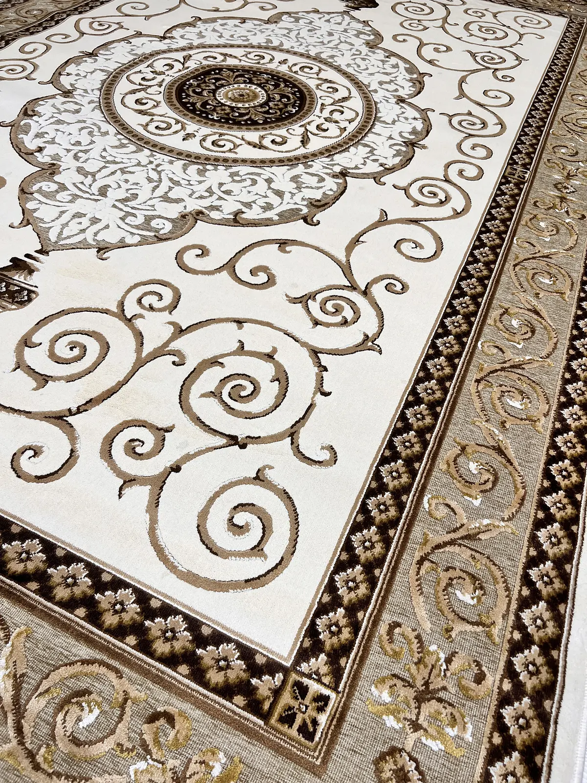 Натуральний Килим Velura Sound SCHENILLE IVORY 3055A