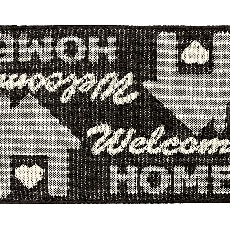 Безворсовий придверний килимок на гумовій основі Versa Коричневий 19504/91