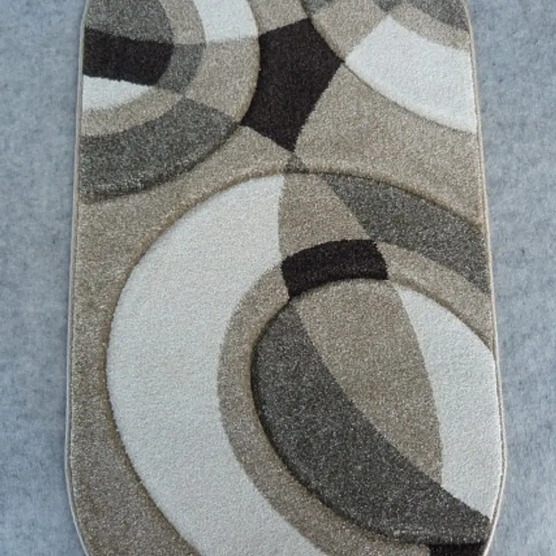 Килим з художньою стрижкою Tropica BEIGE 3492B