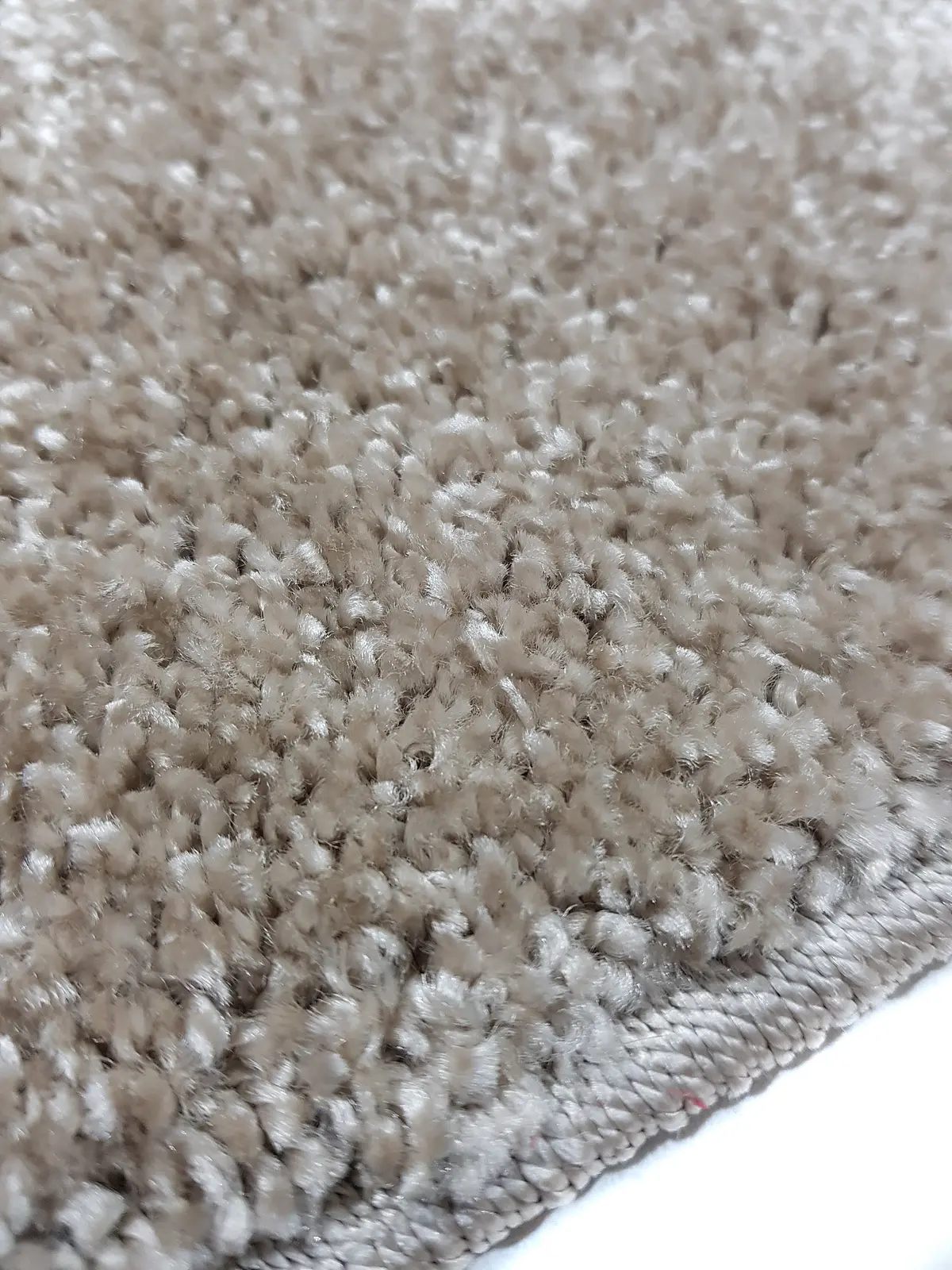 М'який килим з невисоким ворсом Однотонний Suavis Pro Beige 3849A