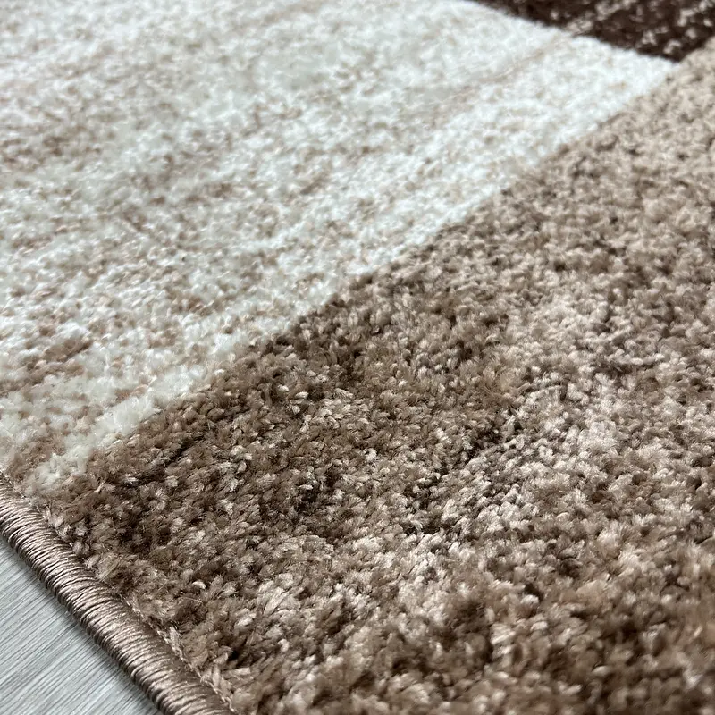Килим фризе з невисоким ворсом Macio Beige 08551A