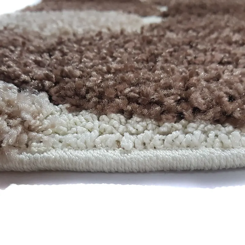 Ворсистий килимок Plush Loop Cream 8968A