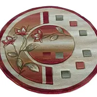 Килим високощільний з художественной стрижкой Elara CREAM 6615A