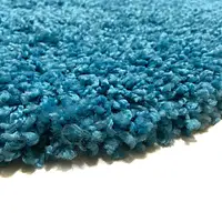Пухнастий килим Plumis Lux BLUE 6365A