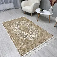 Килим з бамбукової нитки Heritex Imperia Золотий 1769