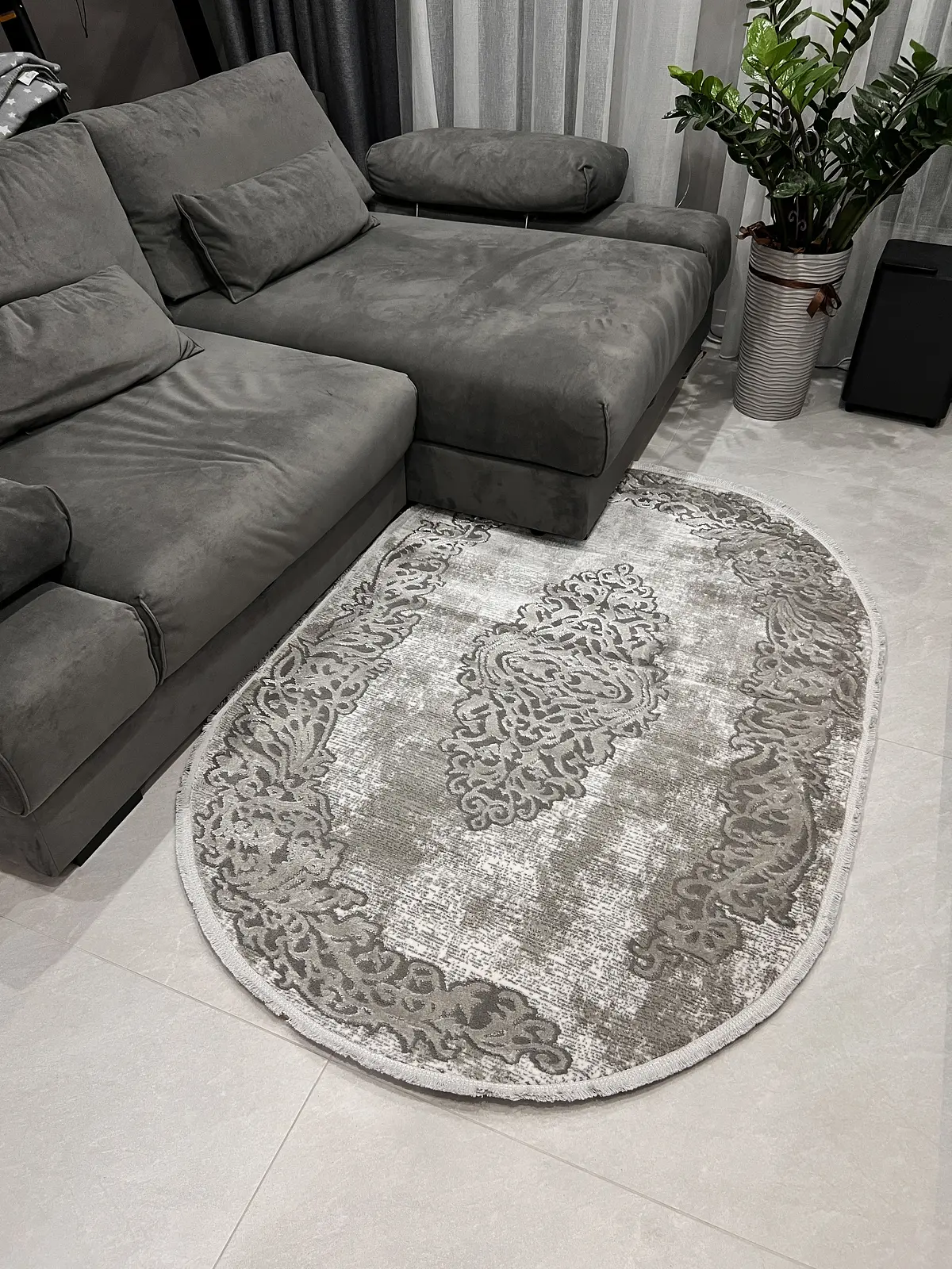 Килим з термоусадкою Aquila Gray 3254C