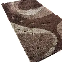 Пухнастий килим Vortax Plush Loop DARK BROWN 7641A