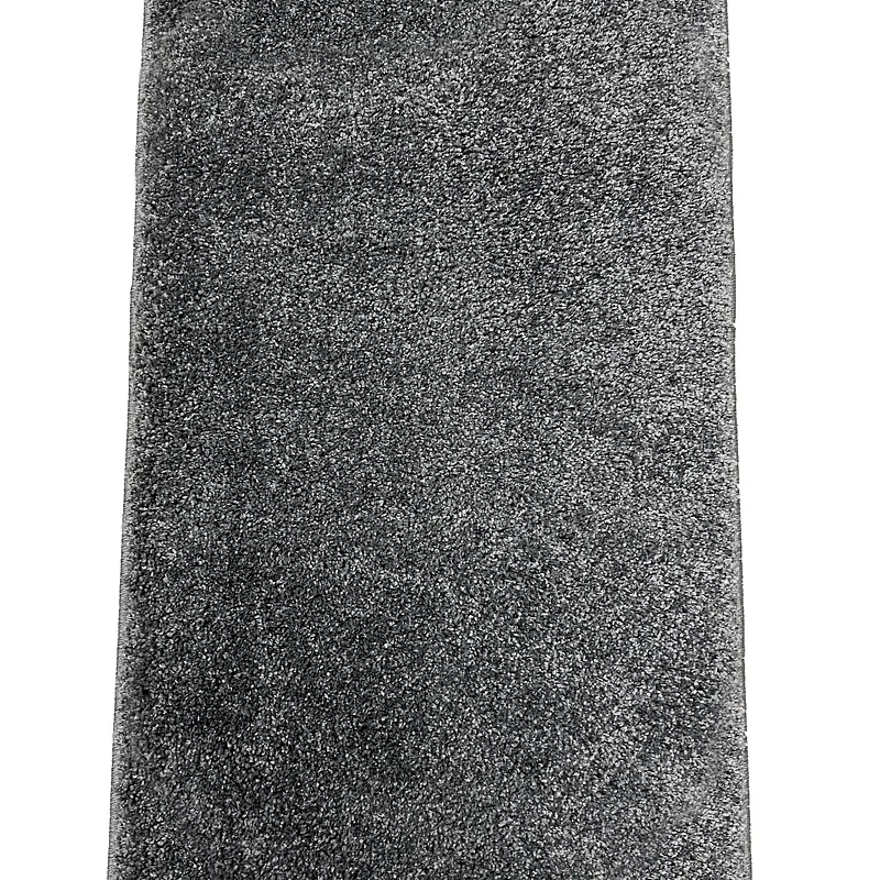 Пухнастий килим Plumeria dark gray 12500/60