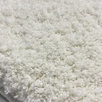 Пухнастий килим Argenta Plush WHITE / WHITE P113A