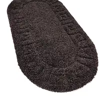 Ворсистий килимок Plush Loop DARK BROWN A361C