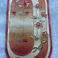 Килим високощільний з художественной стрижкой Elara CREAM 6615A