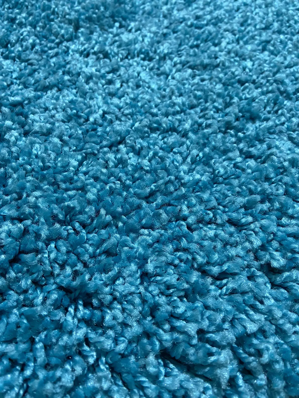Пухнастий килим Plumis Lux BLUE 6365A