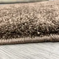 Пухнастий килим Plumeria brown 12500/90