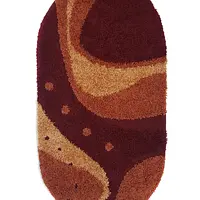 Пухнастий килим Vortax Plush Loop CHERRY 7641A