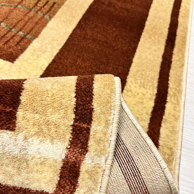 Килим хітсет з невисоким щільним ворсом Luxia Cream 6588B