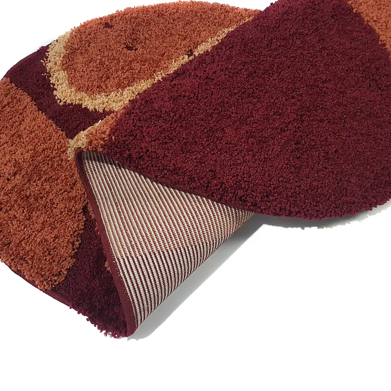 Пухнастий килим Vortax Plush Loop CHERRY 7641A