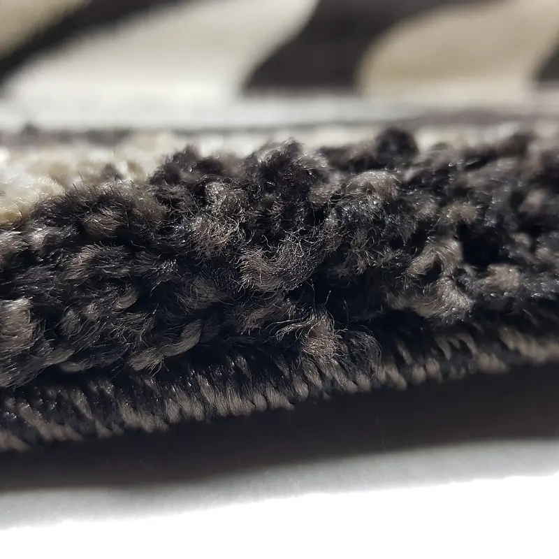 Ворсистий килимок Plush Loop DARK BROWN 8254A