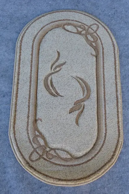 Килим високощільний з художественной стрижкой Elara cream 7045A