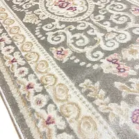 Класичний килим Flora Gray P658B