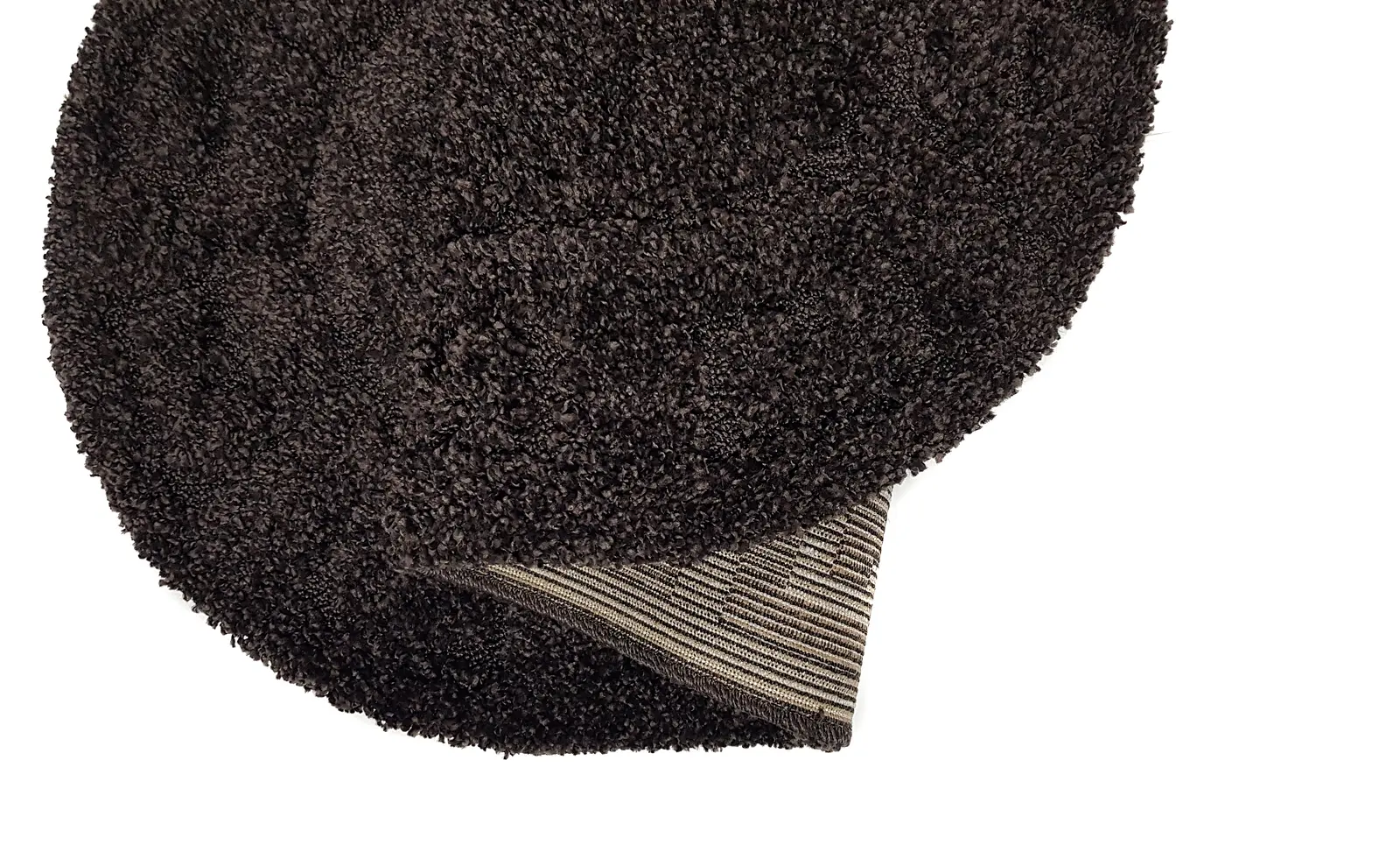 Ворсистий килимок Plush Loop DARK BROWN A361C